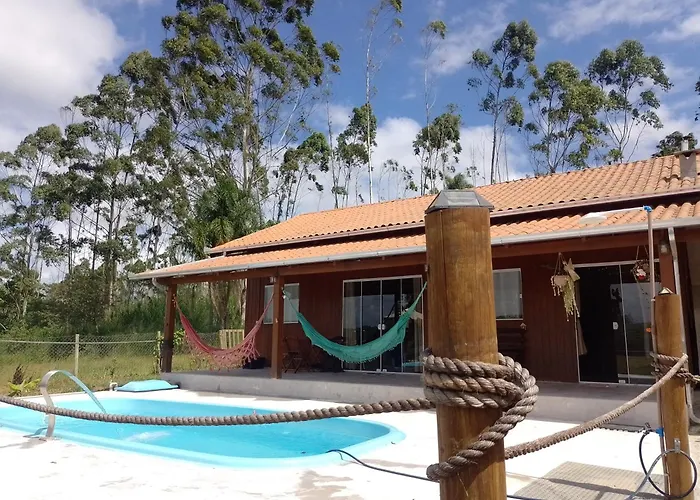 Casa Sitio Campo E Mar Balneario Picarras