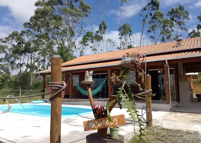 Casa Sitio Campo E Mar Balneario Picarras